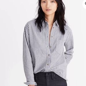 Madewell Flannel Westward Shirt Size S